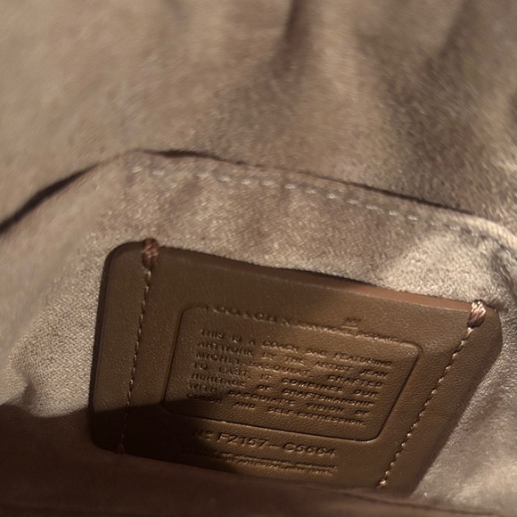 Coach X Jean-Michel Basquiat Kleo Shoulder Bag 17 limited edition - Picture 8 of 10